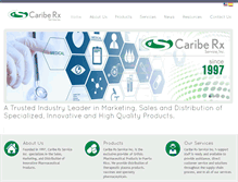 Tablet Screenshot of cariberx.com